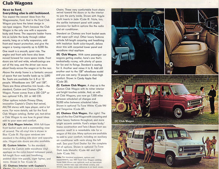 1977 Ford Wagons Brochure Page 7